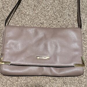 Michael Kors Taupe Crossbody Bag with Gold Accents new price!!! make an offer